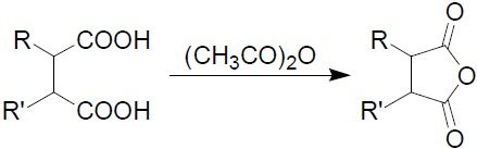 Dehydration reaction