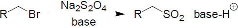 Sulfination reaction