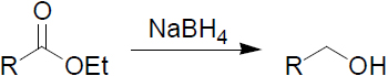 水素化ホウ素ナトリウム還元